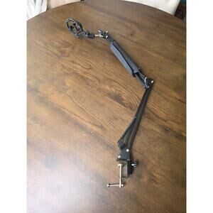 Microphone Boom Arm with Desk Mount 360° Rotatable Adjustable Mic Stand